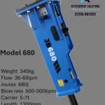 JB Hydraulic Breaker Soosan Model 680