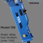JB Hydraulic Breaker Soosan Model 750
